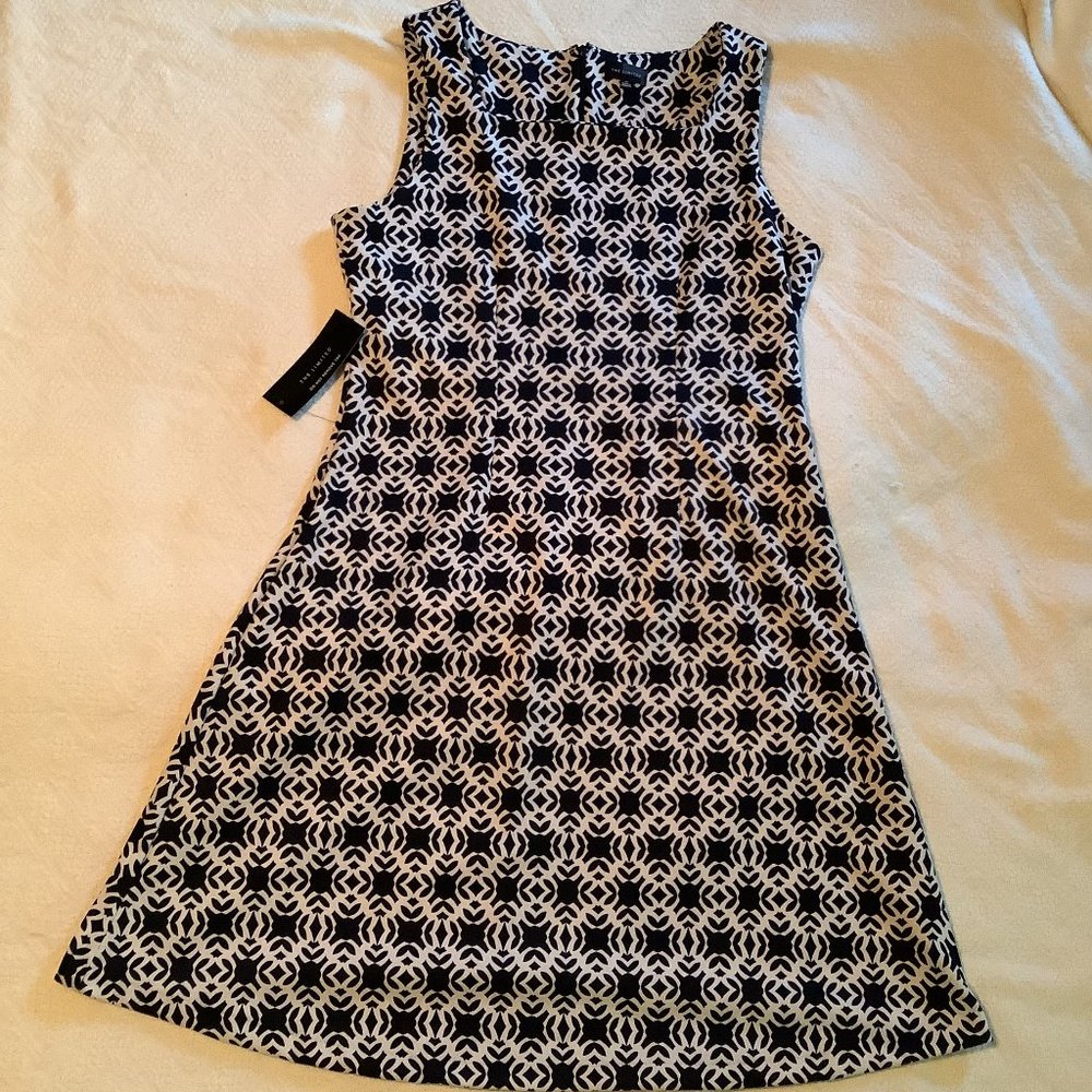 The Limited Blue Pattern Dress Sz 12